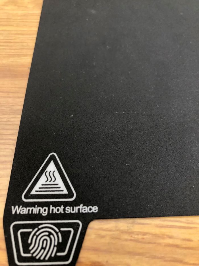 Ender3 s1に同梱されていた標準シート