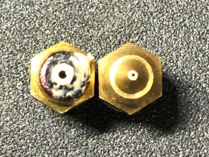 ノズル先端の摩耗具合の比較画像④