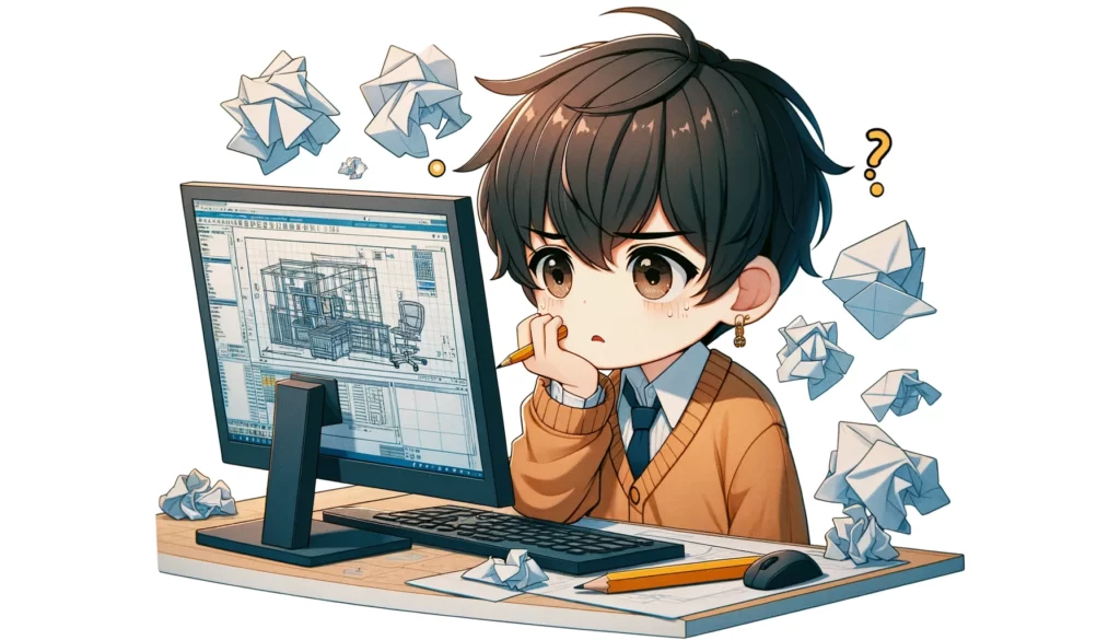 CADに向いていない人の特徴