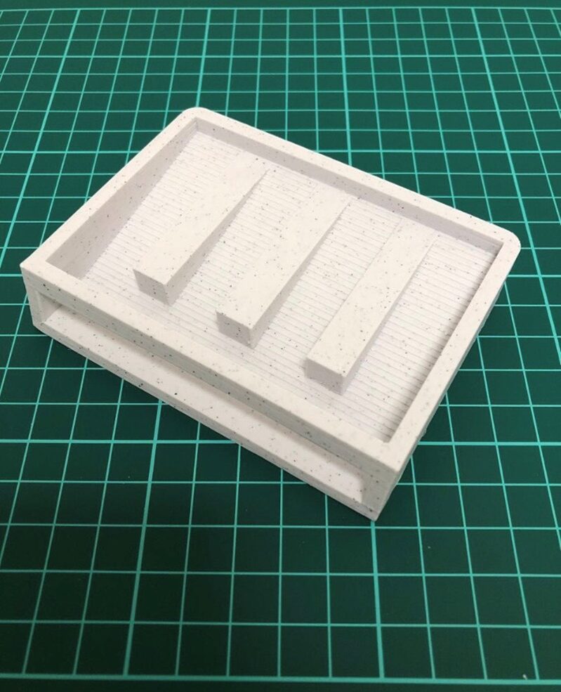 3Dプリンターで作った石鹸ケース②