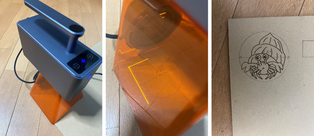刻印したい範囲に狙った寸法で正確に刻印する方法を説明した画像②