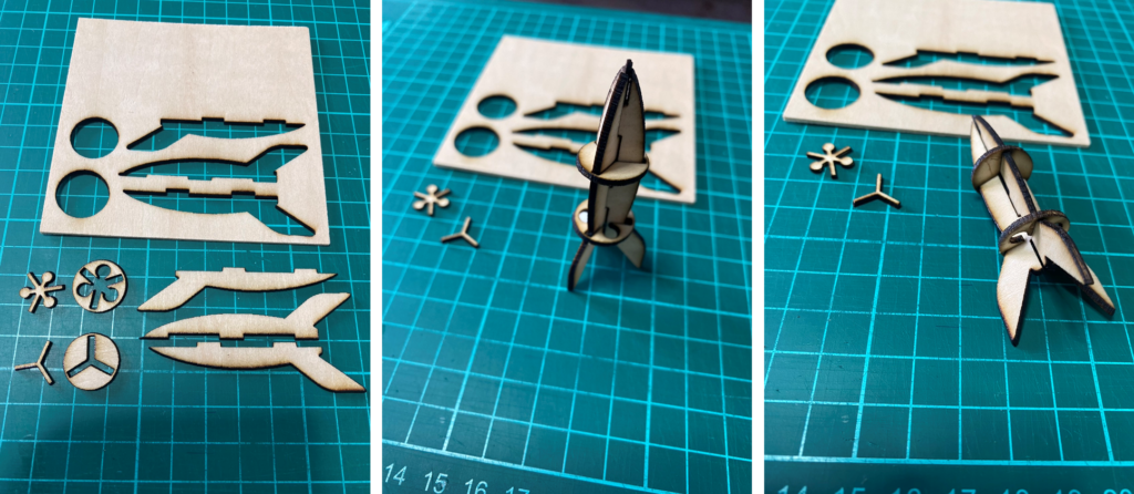 LaserPecker 2でレーザーカットした結果②